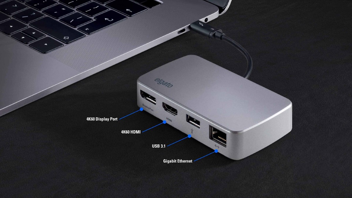 Bộ chia Elgato Thunderbolt 3 mini Dock 2